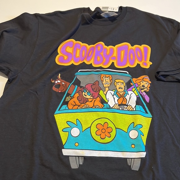 Retro style black, Scooby Doo T-shirt - Picture 2 of 2